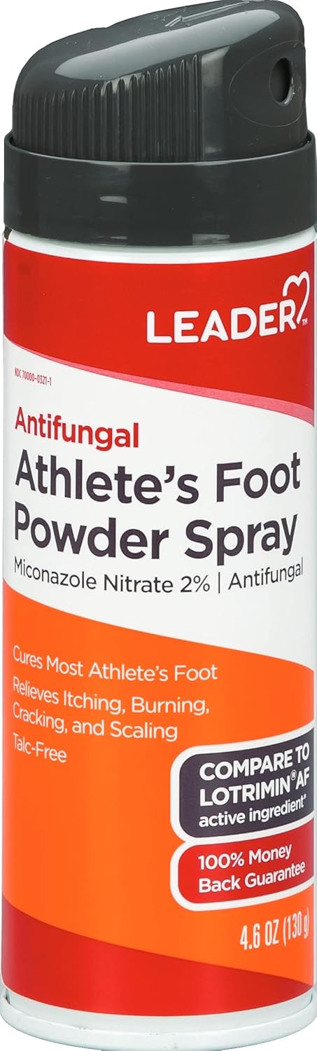Leader Foot Powder SP 2%, 4.6 oz, EA/1