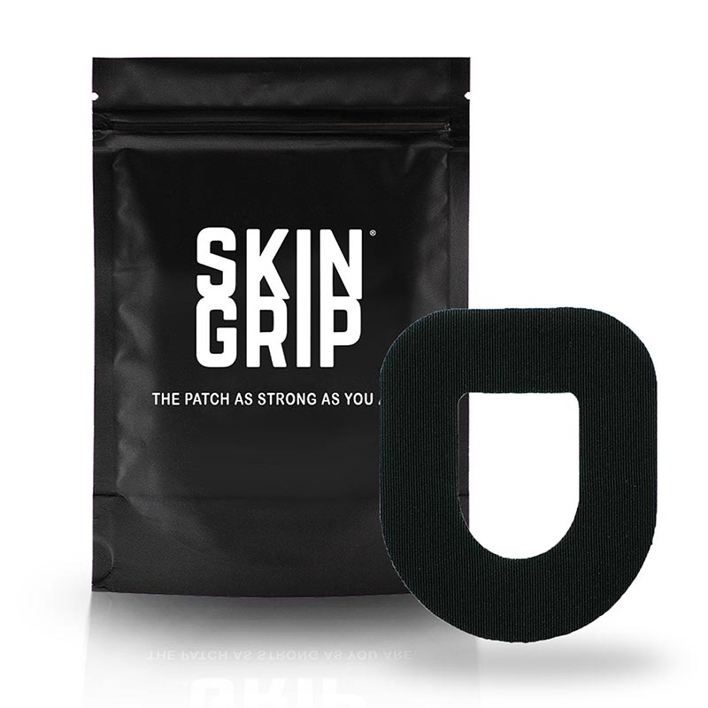 Skin Grip Omnipod Patches, Black, 20 ct, PK/20