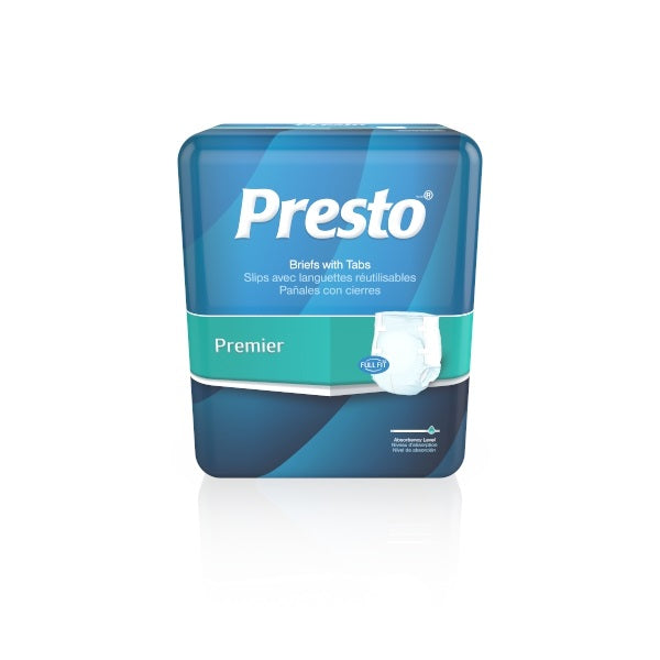 Presto Performance Premier Brief, Adult, Large, 45" - 58", PK/18