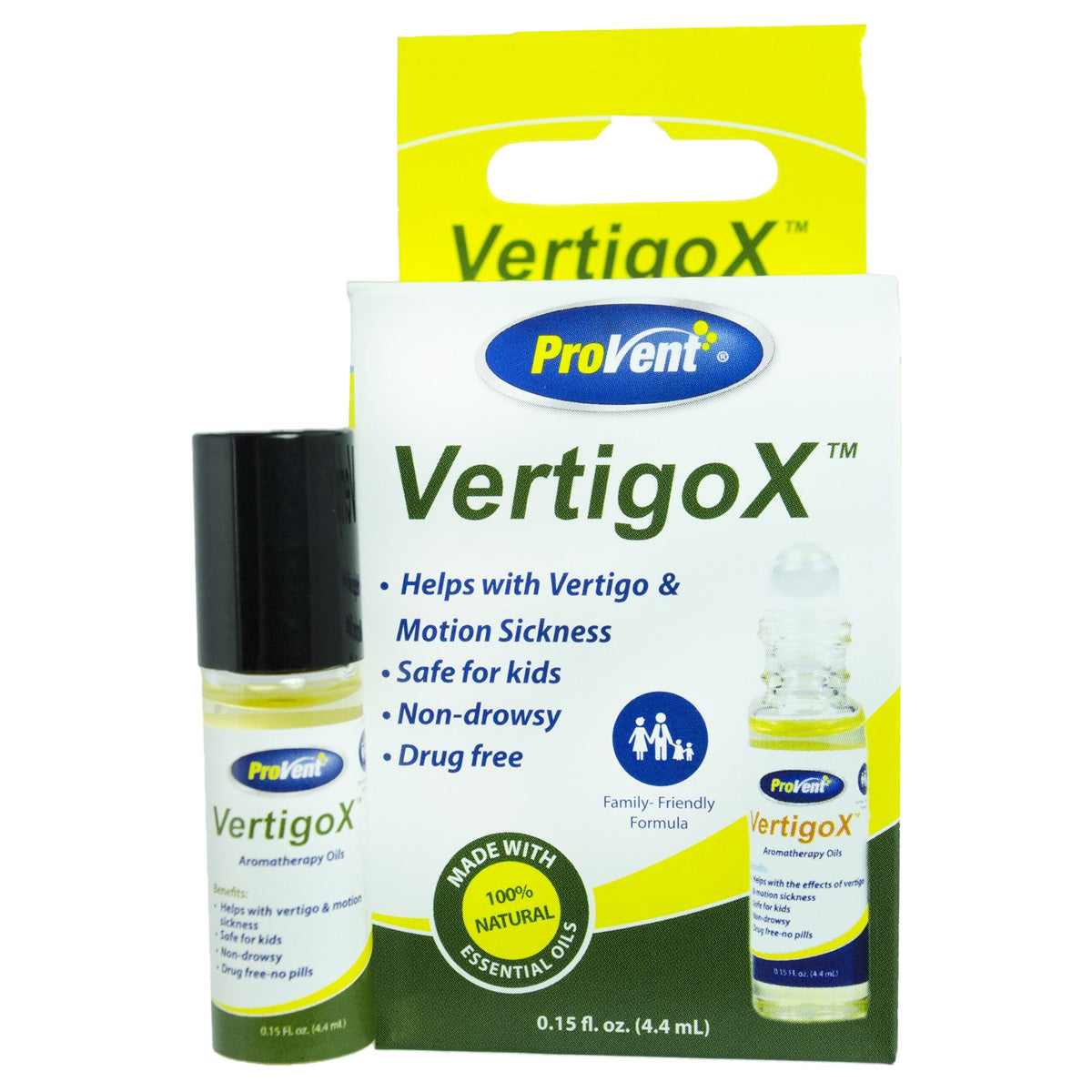 ProVent VertigoX Vertigo Relief, 0.15 fl. oz., EA/1