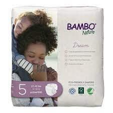 Bambo Nature Diapers, Size 5
