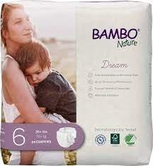Bambo Nature Diapers, Size 6