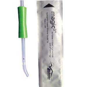 Magic3 Hydrophilic Coude Male Intermittent Catheter with Sure-Grip 16 Fr 16", EA/1