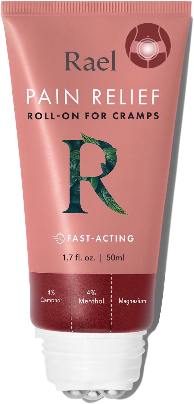 Rael PMS Cramp Relief Roll On, 1.7 oz