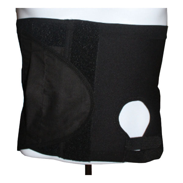 SecureWear Security Black 6" Support Belt With Opening Large, Left
