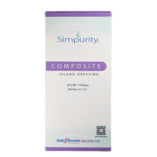 Simpurity Composite Island Dressing, 4" x 14", EA/1