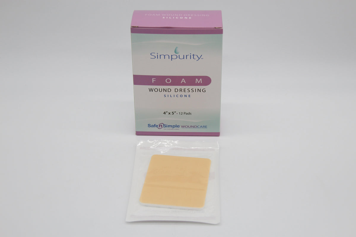 Safe N Simple Simpurity Silicone Foam 4" x 5"