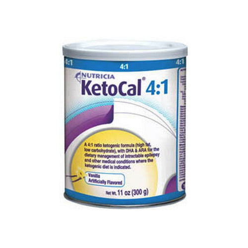 KetoCal 4:1 Vanilla Flavor Powder Can 300g, EA/1