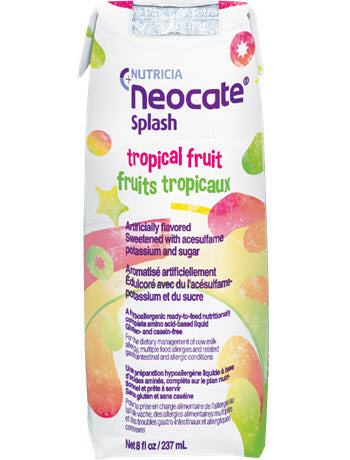 Neocate Splash, Tropical Fruit, 8 oz (237 mL)