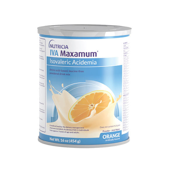 IVA Maxamum Powdered Medical Food, Orange Flavor, 16 oz., 454g