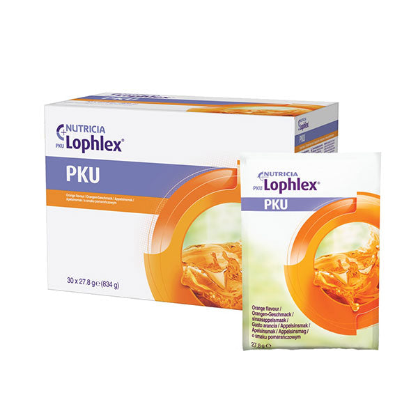 Lophlex Powdered Medical Food Drink Mix 14.3g Sachet, Orange Flavor, EA/1