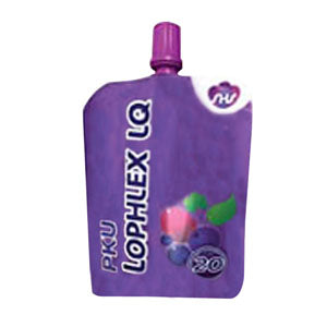 PKU Lophlex LQ 125 mL Pouch, Mixed Berry Blast, EA/1