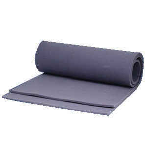 Gray Foam, 2' X 4' X 1/2", 2 Per Package, PK/2