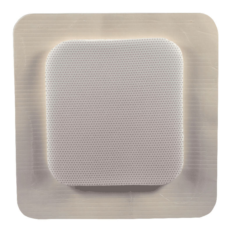 MediPlus-Comfort Foam Border Ag Island Dressing, 3" x 4", Pad Size 2.4" x 3", Sterile