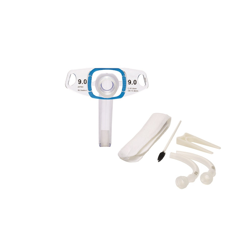 Smiths Medical ASD, Inc. BLUselect Tracheostomy Tube with Wedge, Uncuffed, Non-Fenestrated, Size 6.0 - REPLACES SF502060