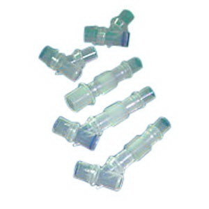 Smiths Medical ASD, Inc. UltraSet Ported Double Swivel Elbow with Self-Sealing Port, EA/1