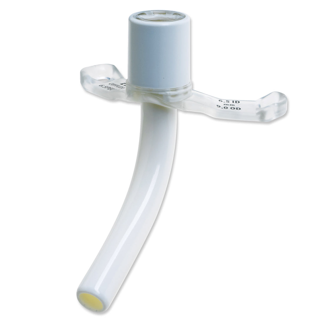Shiley Extra Long Pediatric Tracheostomy Tube, Cuffless, Size 6.5