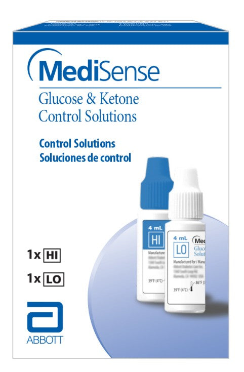 MediSense Glucose & Ketone Control Solutions