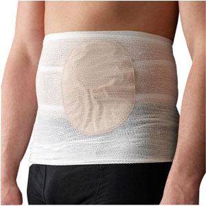 StomaSafe Classic Ostomy Support Garment, Small, 31-1/2" - 39-1/2" Hip Circumference, White