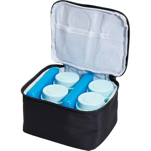 Zomee Cooler Bag With 4 Zomee Wide Neck Bottles, 140 mL, EA/1