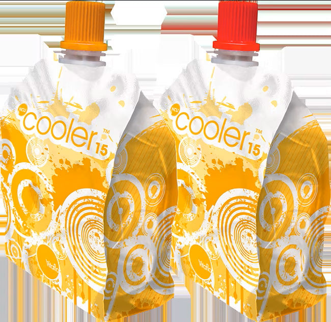 HCU Cooler 15 Red, 130 mL Pouch, EA/1