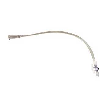 Standard Connecting Tube with Male Luer Lock and Drainage Bag Connector 10 Fr 30 cm