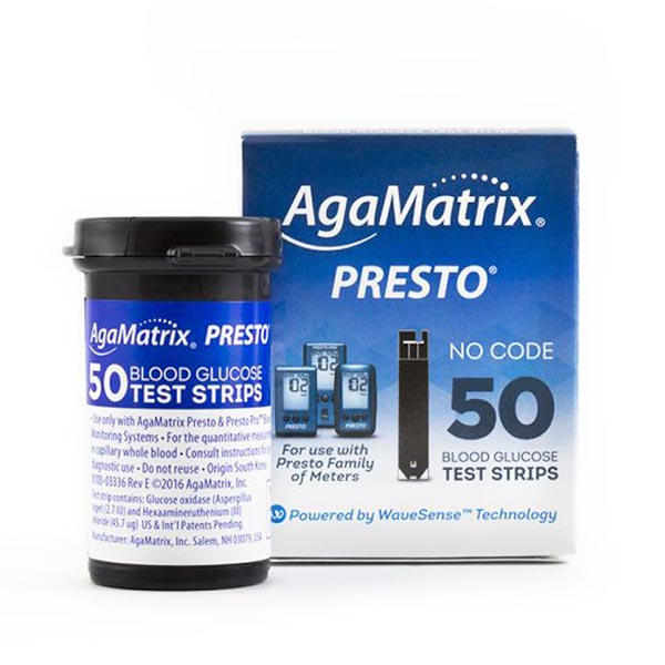 AgaMatrix Presto Test Strip (50 count), EA/1