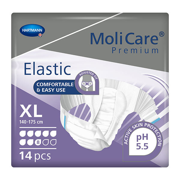 MoliCare Premium Elastic Brief 8D, X-Large 55" - 68"