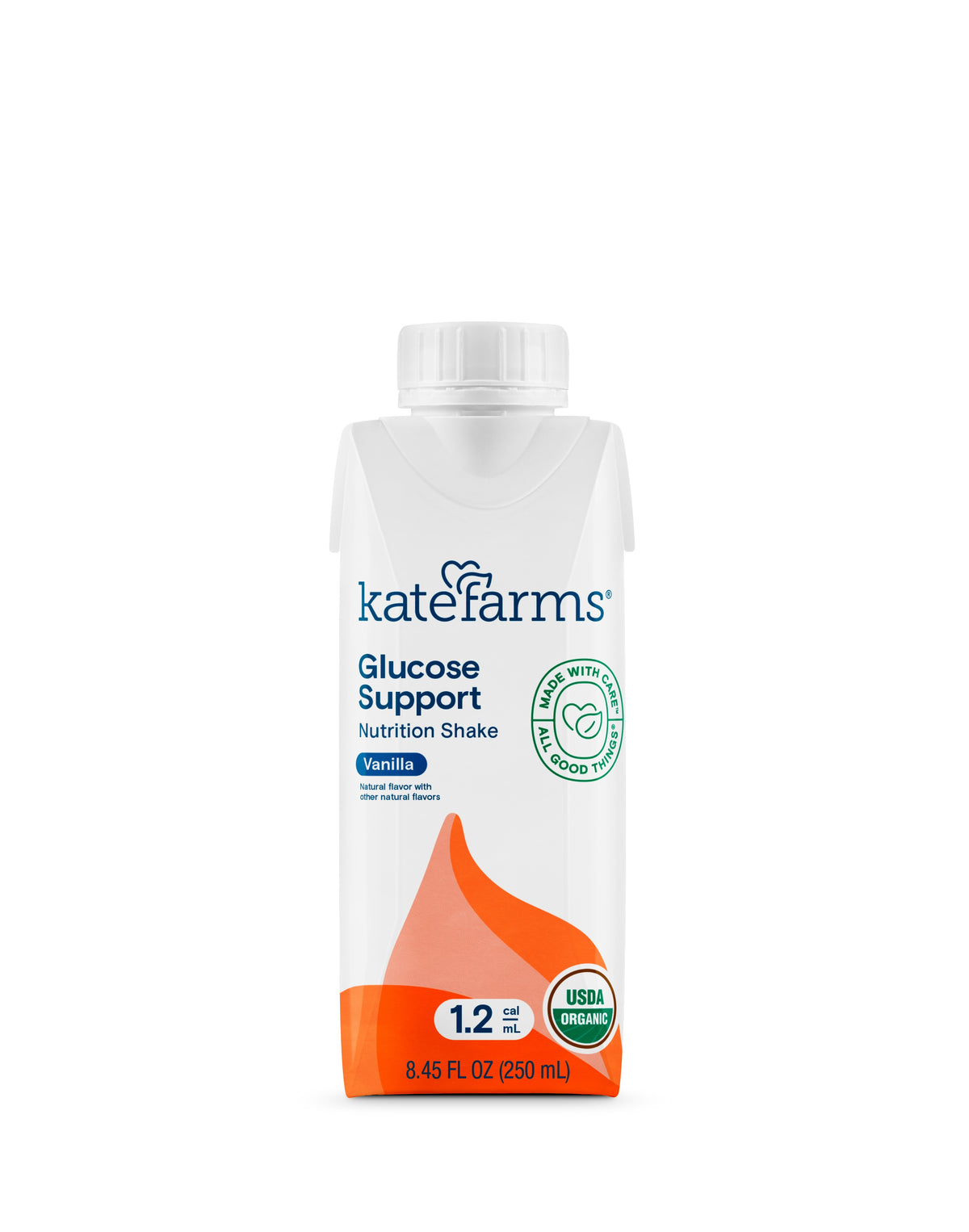 KATE FARMS Glucose Support 1.2 Vanilla, 8.45 fl. oz. (250 mL)