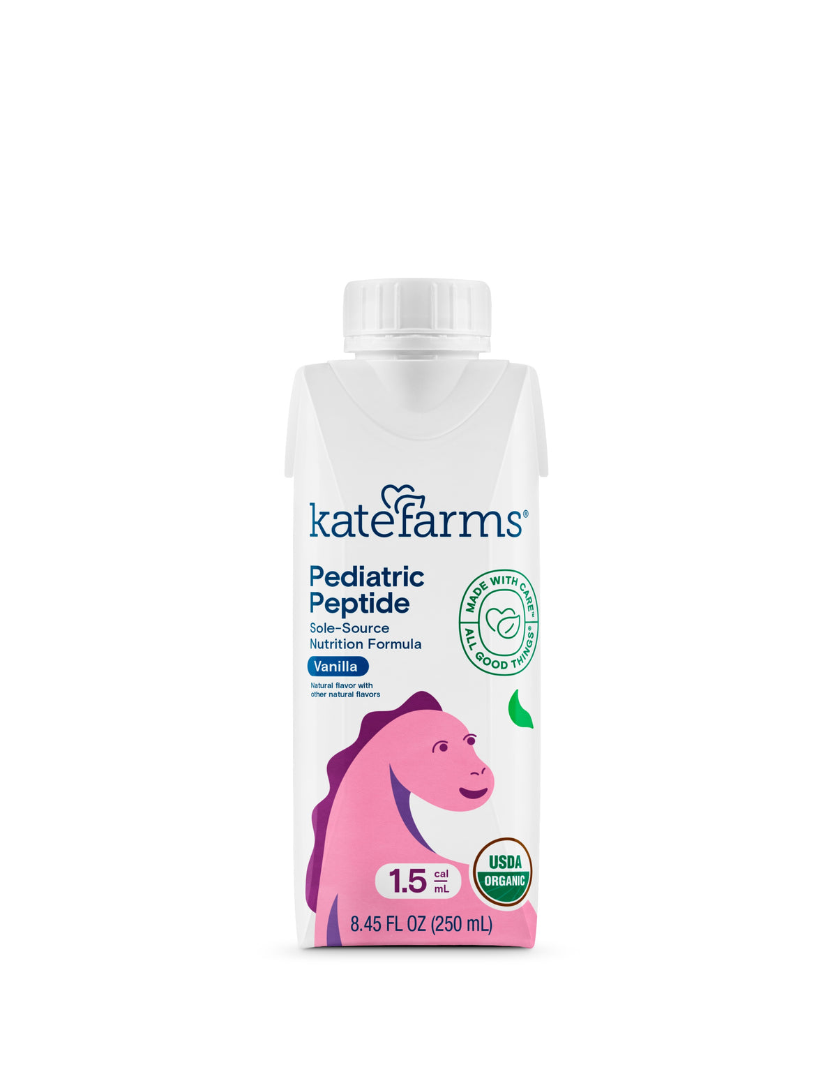 KATE FARMS Pediatric Peptide 1.5 Vanilla, 8.45 fl. oz. (250 mL), EA/1