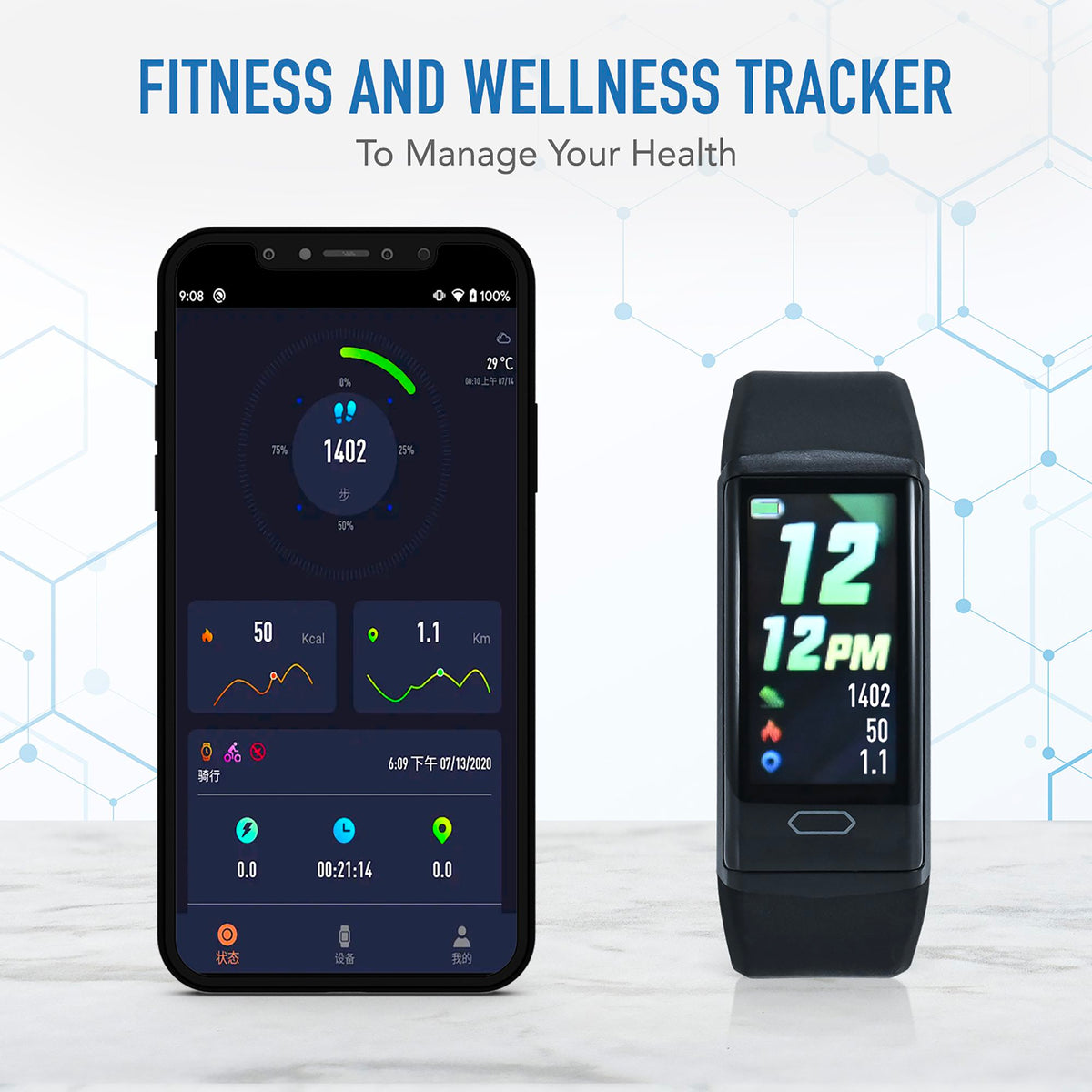 Zewa's Smart Activity Tracker, EA/1