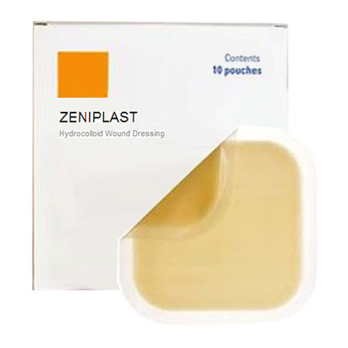 ZeniMedical ZeniPlast Hydrocolloid Dressing 4" x 4", EA/1