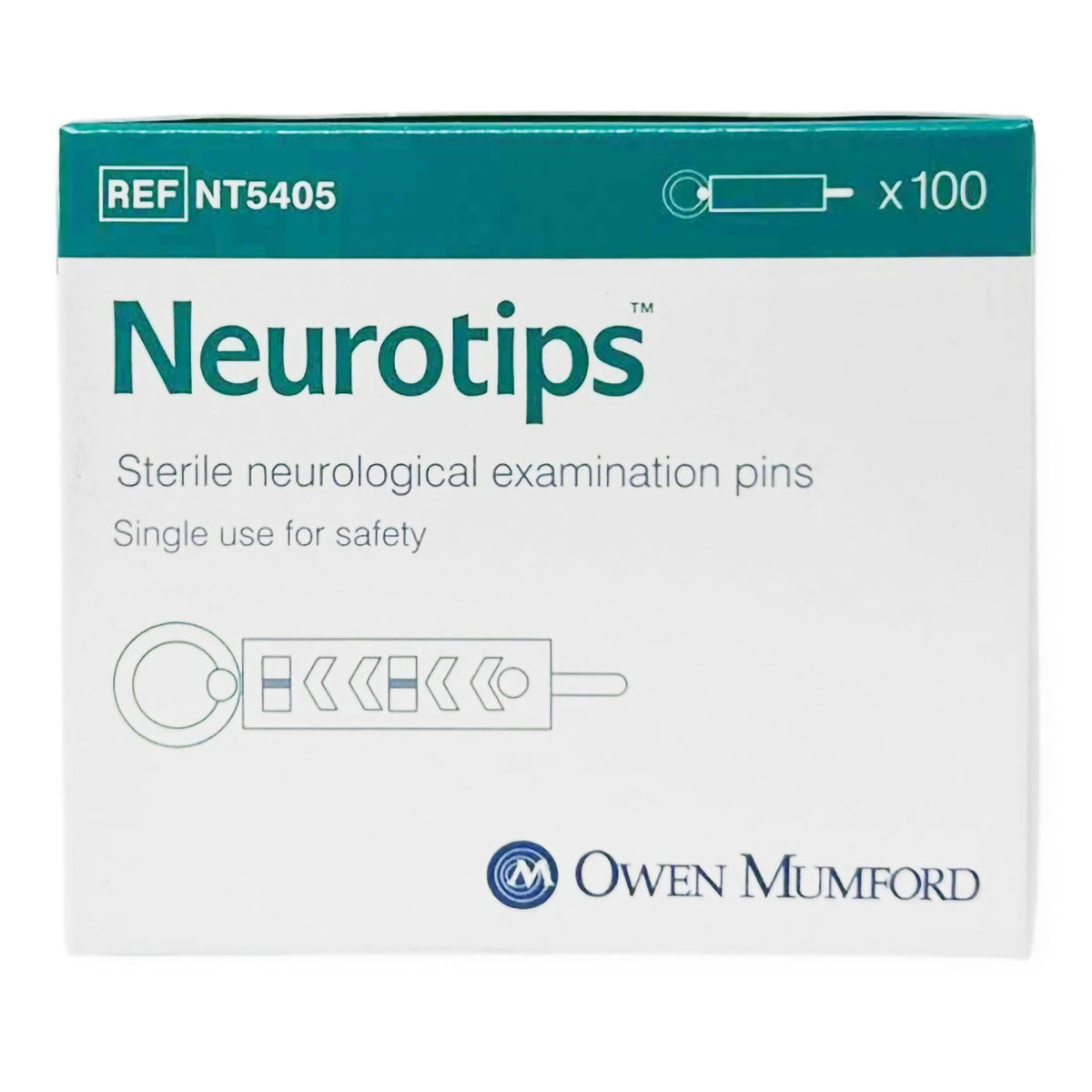 Neurotips™ Neurological Examination Pins, BX/100