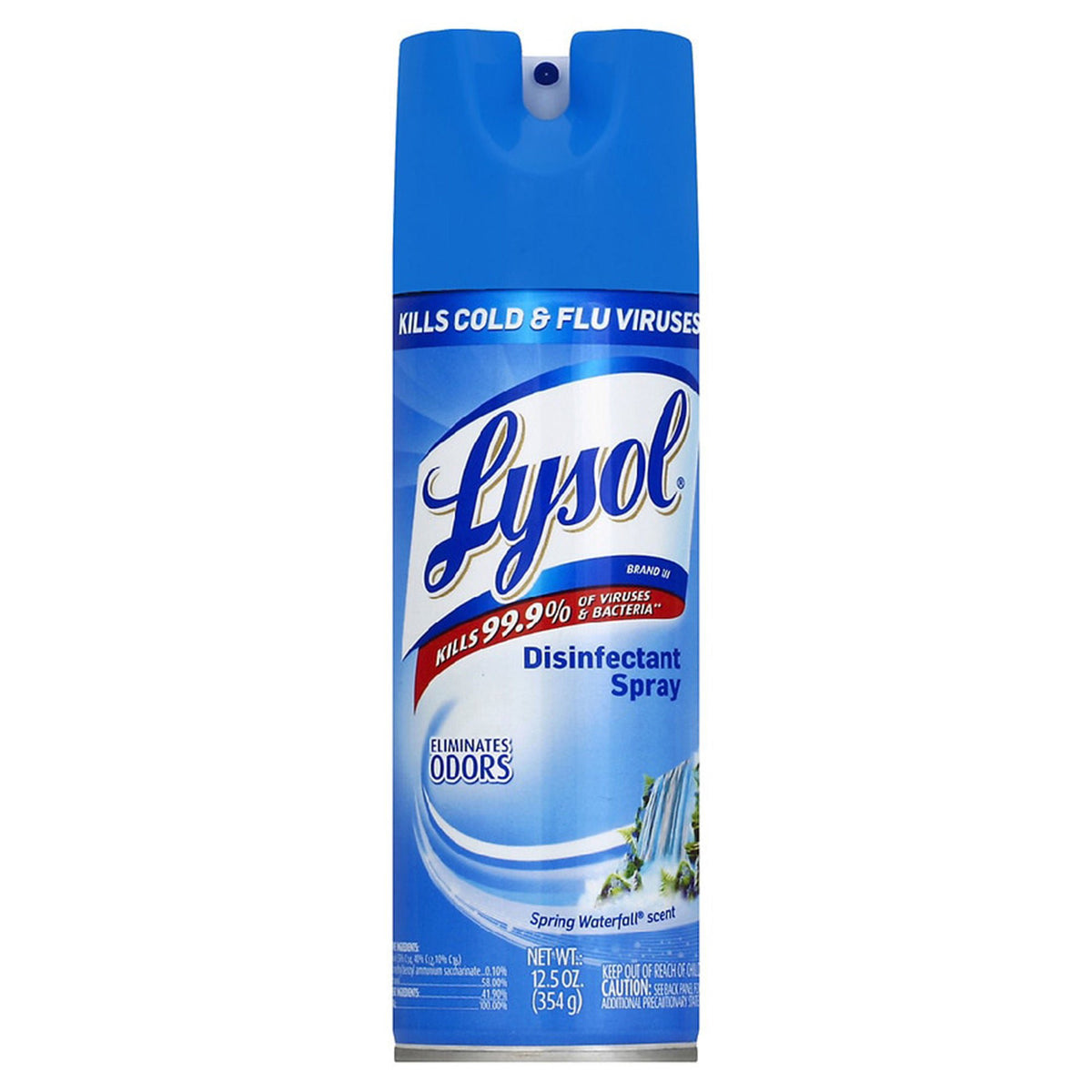 Lysol® Disinfectant Spray Spring Waterfall® Scent, 12.5-ounce can, CS/12