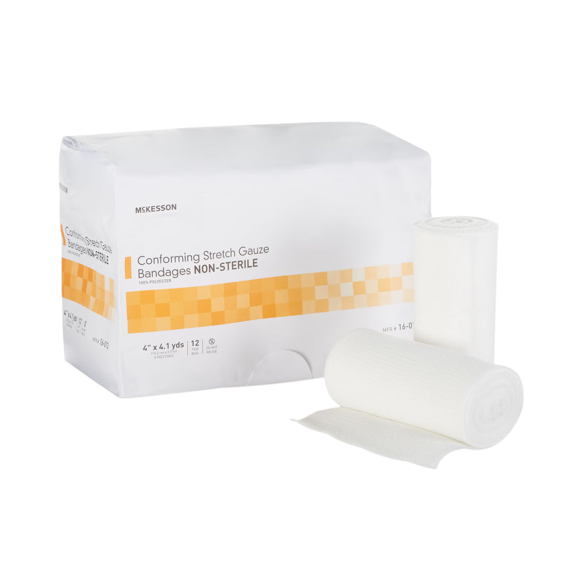 McKesson Conforming Bandage, 4 Inch x 4-1/10 Yard, BG/12