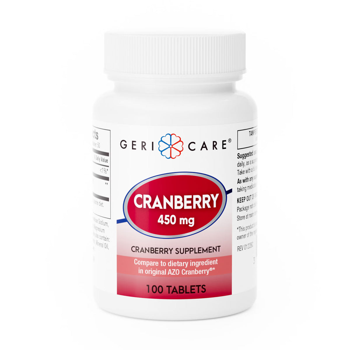 Geri-Care Cranberry Extract Dietary Supplement, BT/1