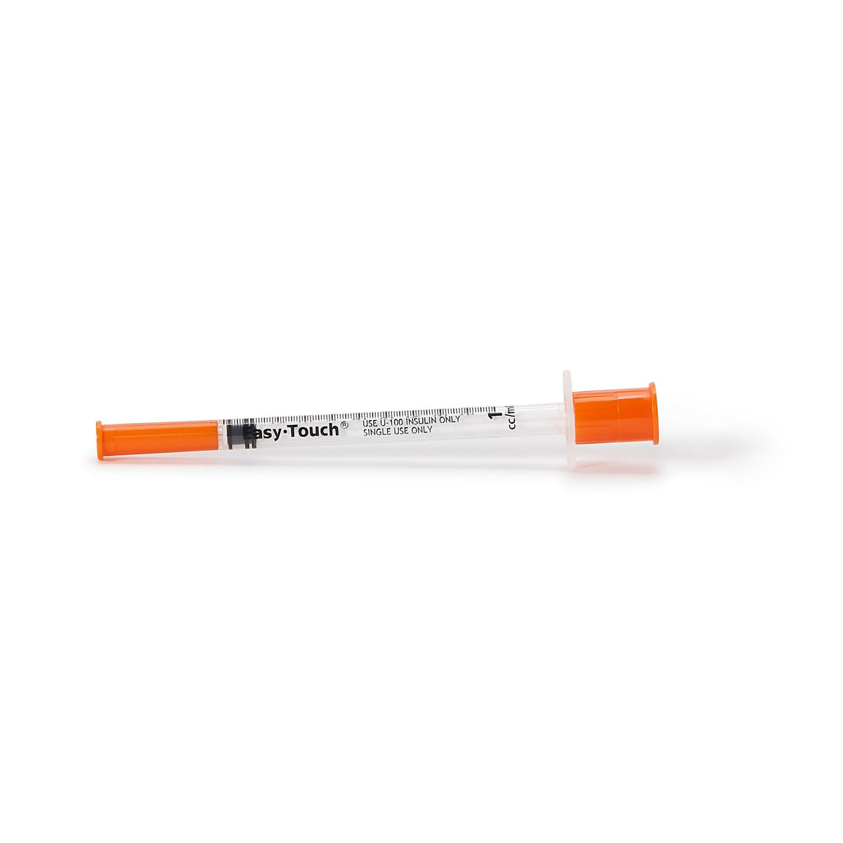 EasyTouch™ 1 mL Insulin Syringe with Needle, 30 Gauge, 5/16 Inch Needle Length