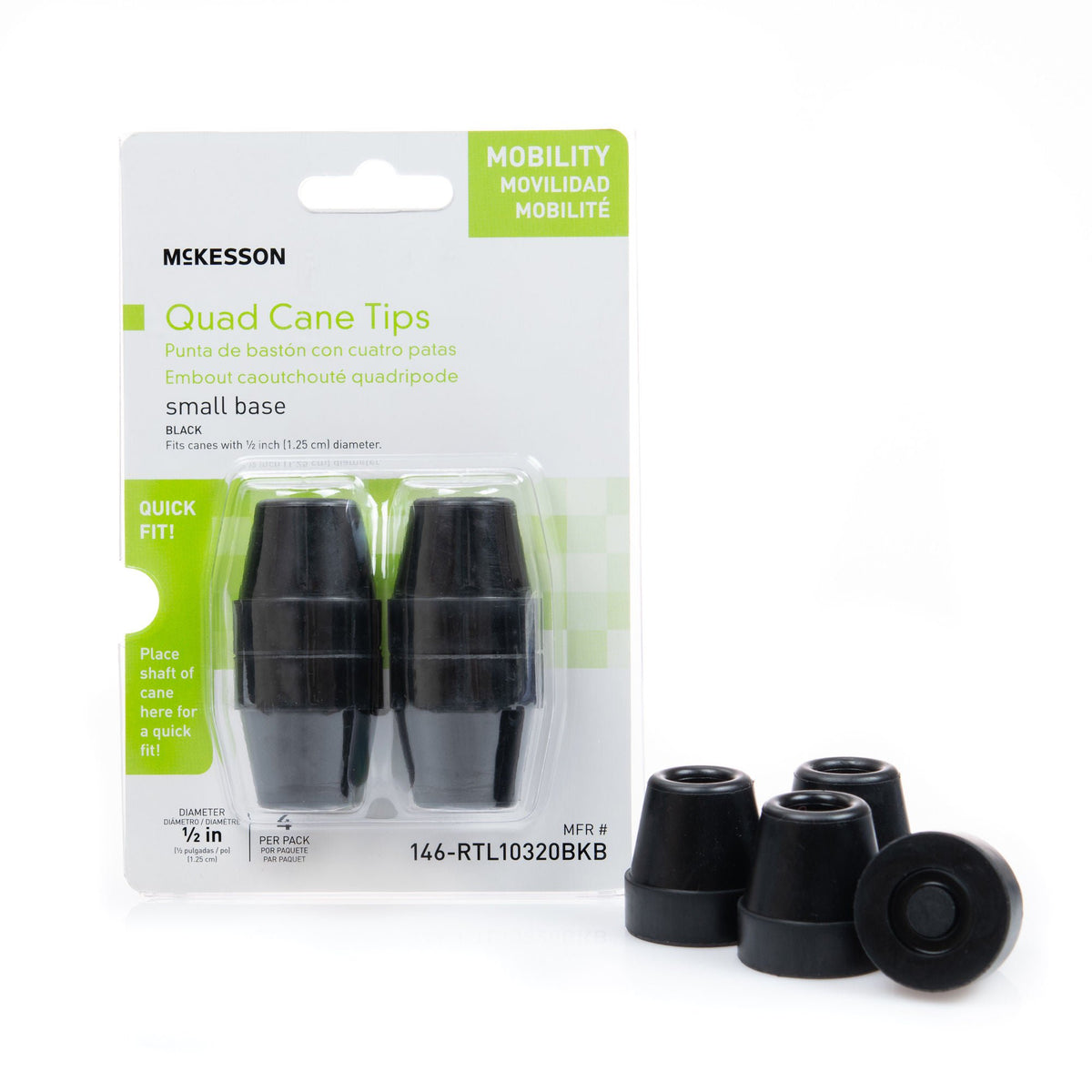 McKesson Quad Cane Tips