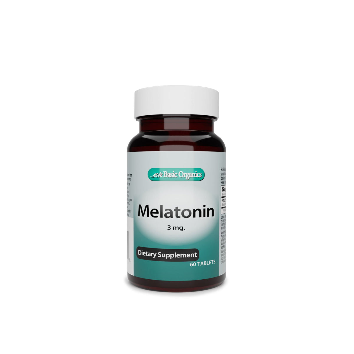Basic Organics Melatonin Natural Sleep Aid, BT/1