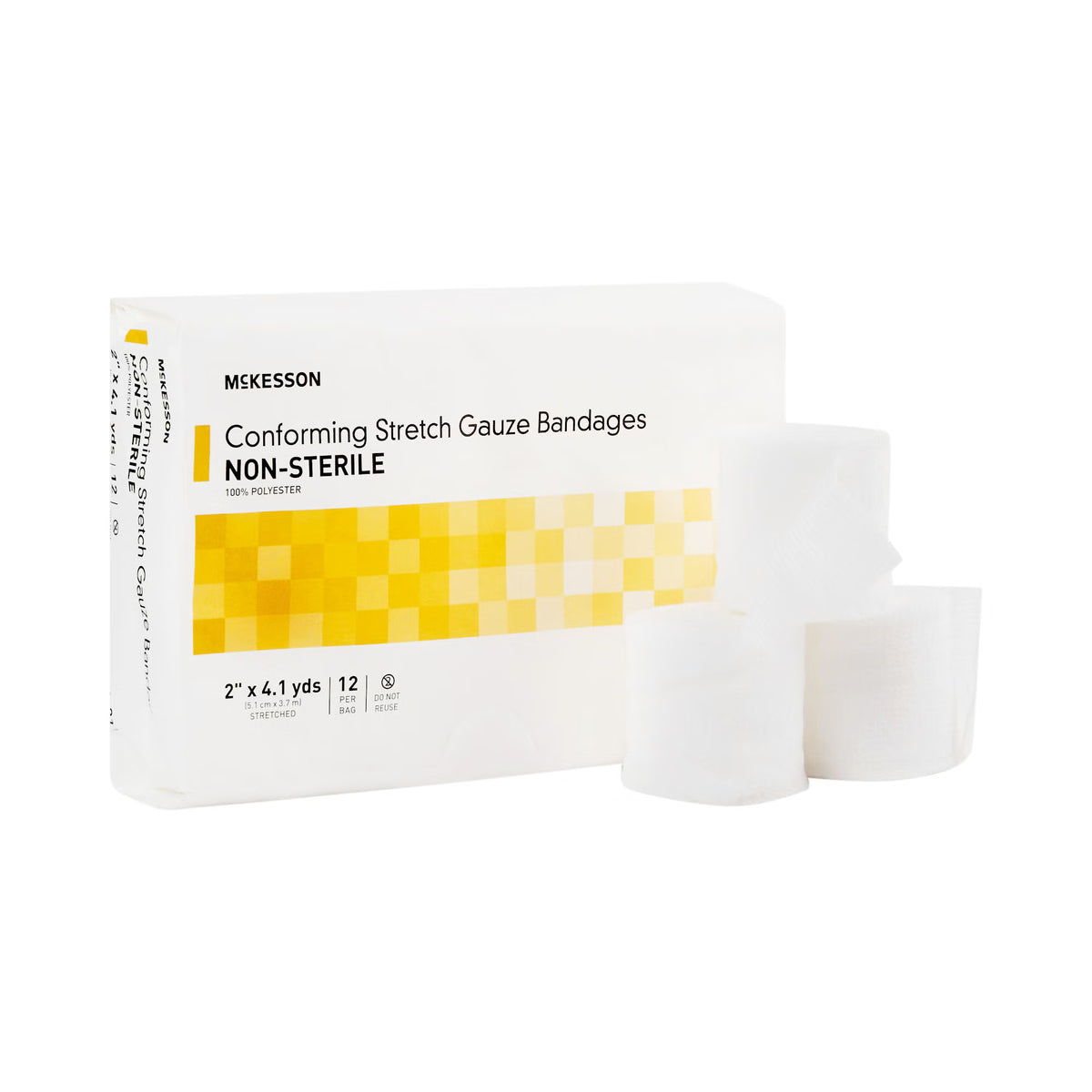 McKesson Conforming Bandage, 2 Inch x 4-1/10 Yard, CS/96