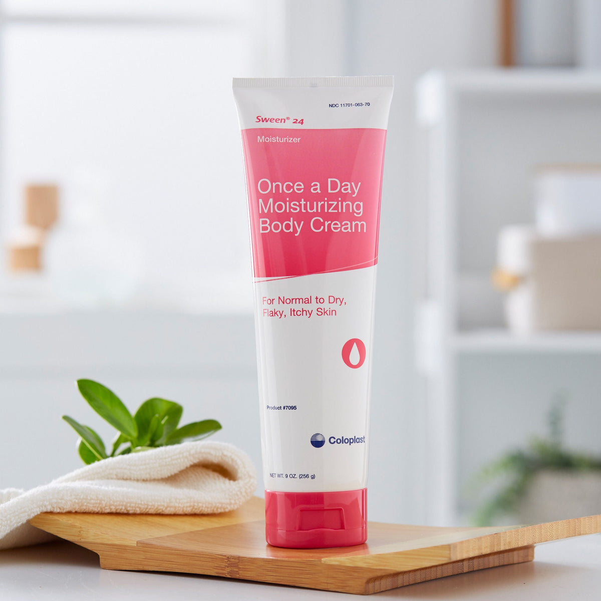 Sween® 24 Once a Day Moisturizing Body Cream for Flaky, Itchy Skin, 9-ounce Tube
