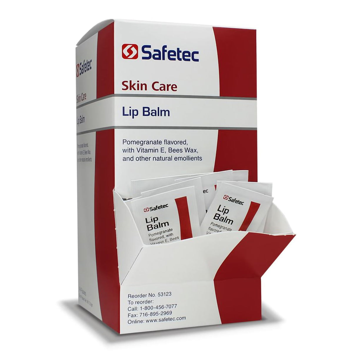 Safetec® Lip Balm, BX/144