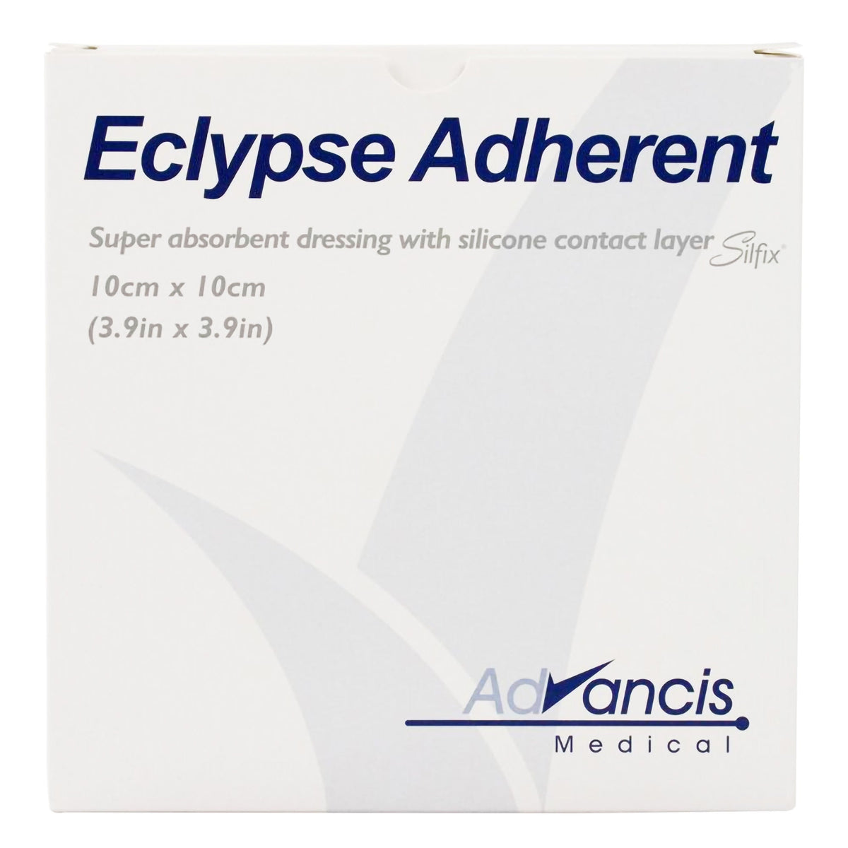 Eclypse® Adherent Super Absorbent Wound Dressing, 4 x 4 Inch, EA/1