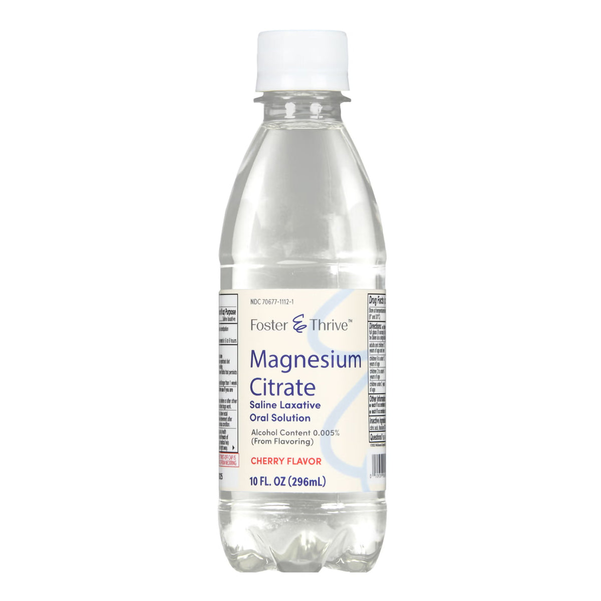 Foster & Thrive™ Magnesium Citrate Saline Laxative Oral Solution Cherry, 10 oz., EA/1