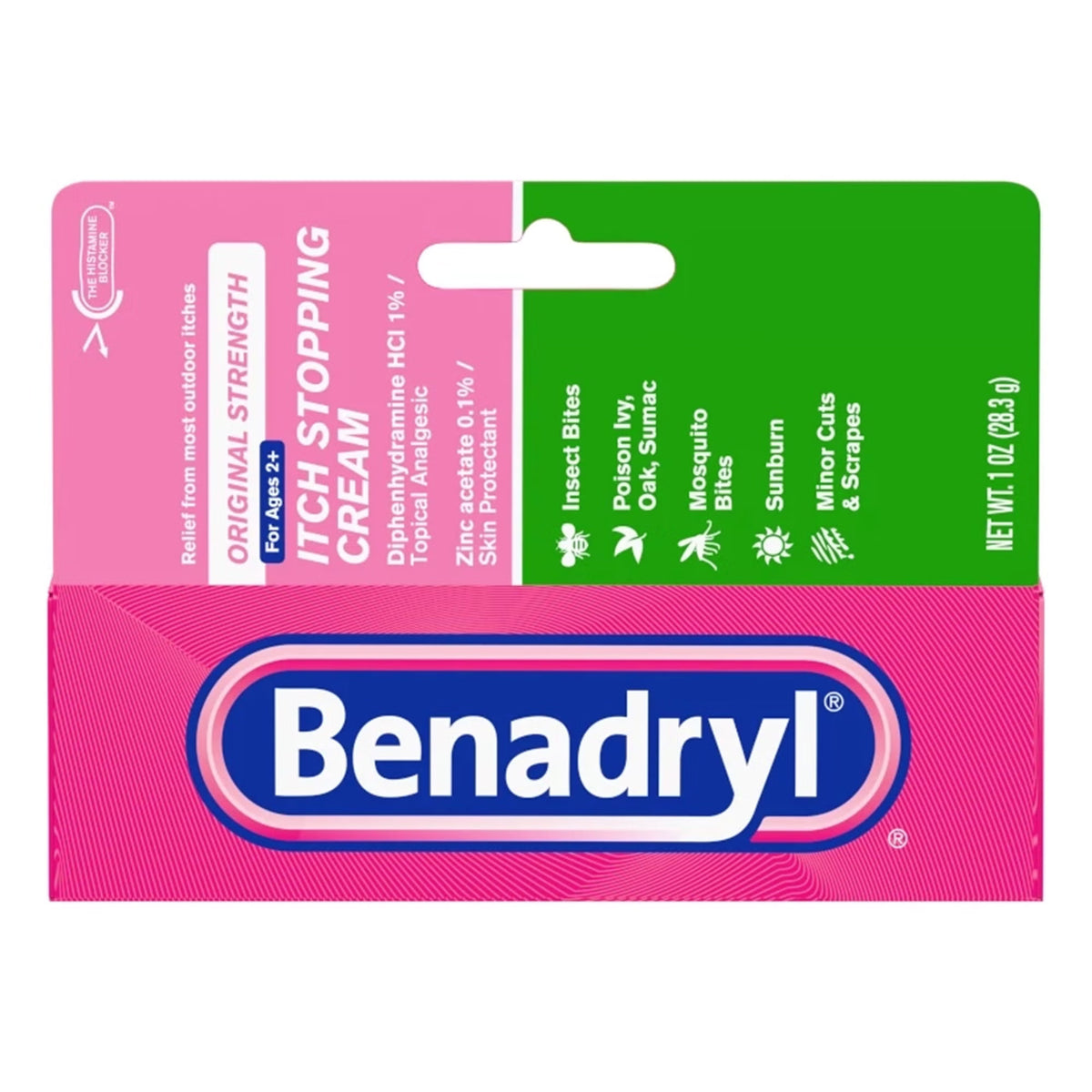 Benadryl® Itch Stopping Cream, EA/1