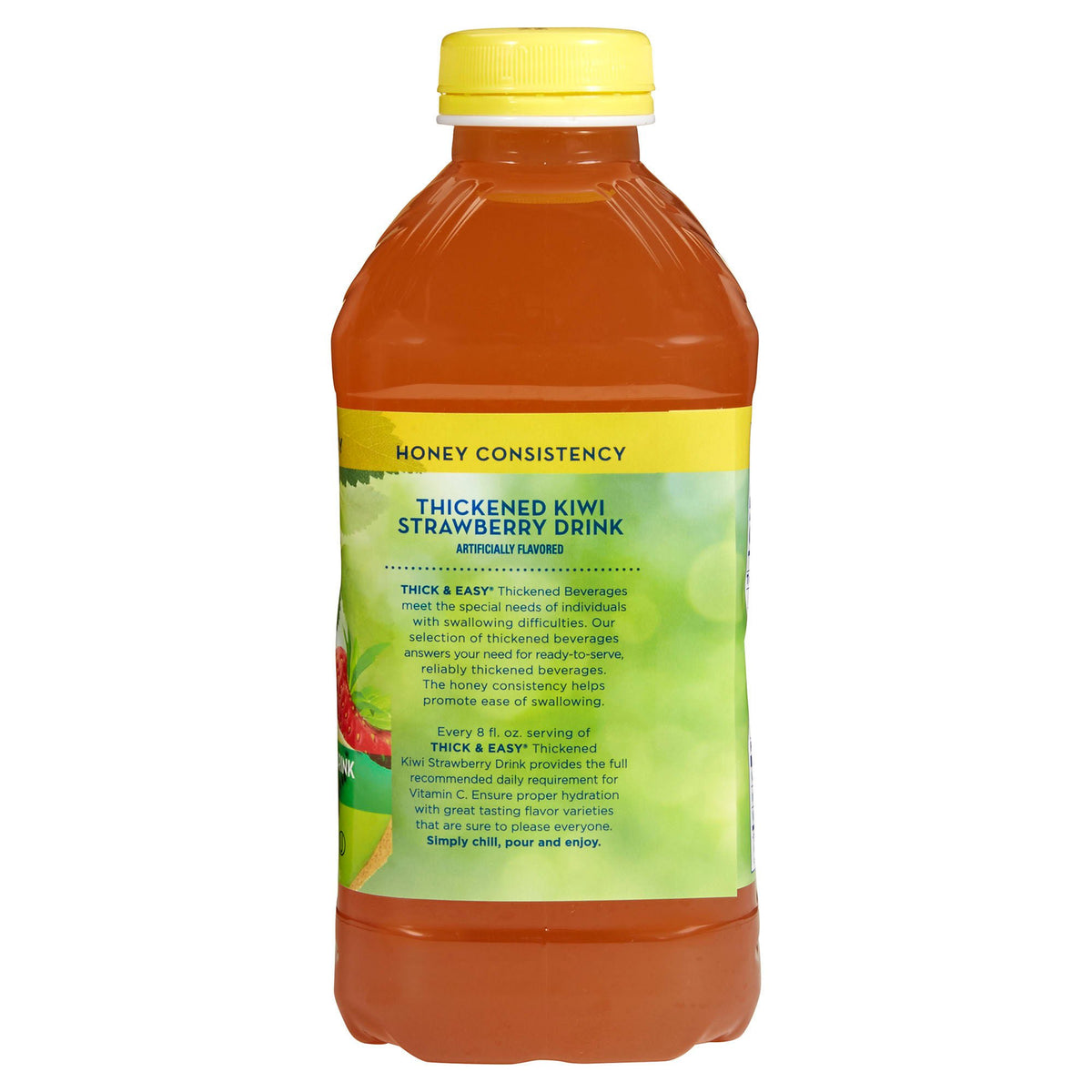 Thick & Easy® Clear Honey Consistency Kiwi Strawberry Thickened Beverage