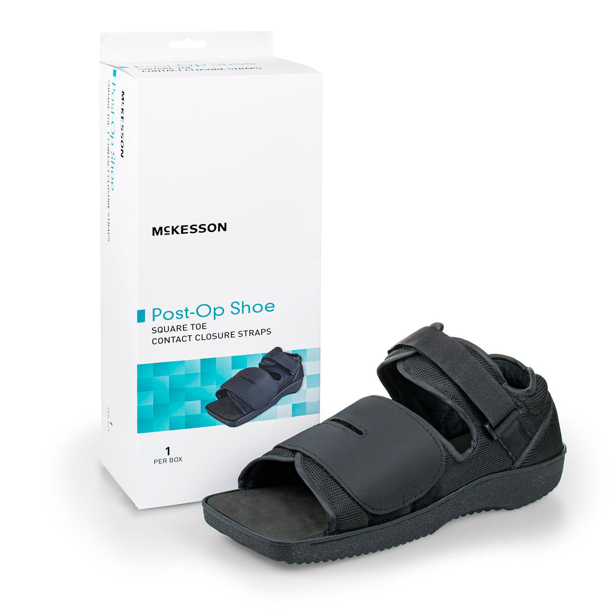 McKesson Square Toe Post-Op Shoe, Small, EA/1