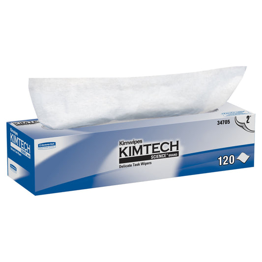 Kimtech Science™ Kimwipes™ Delicate Task Wipes, Two Ply, 11.22 x 12.39 Inch, BX/120