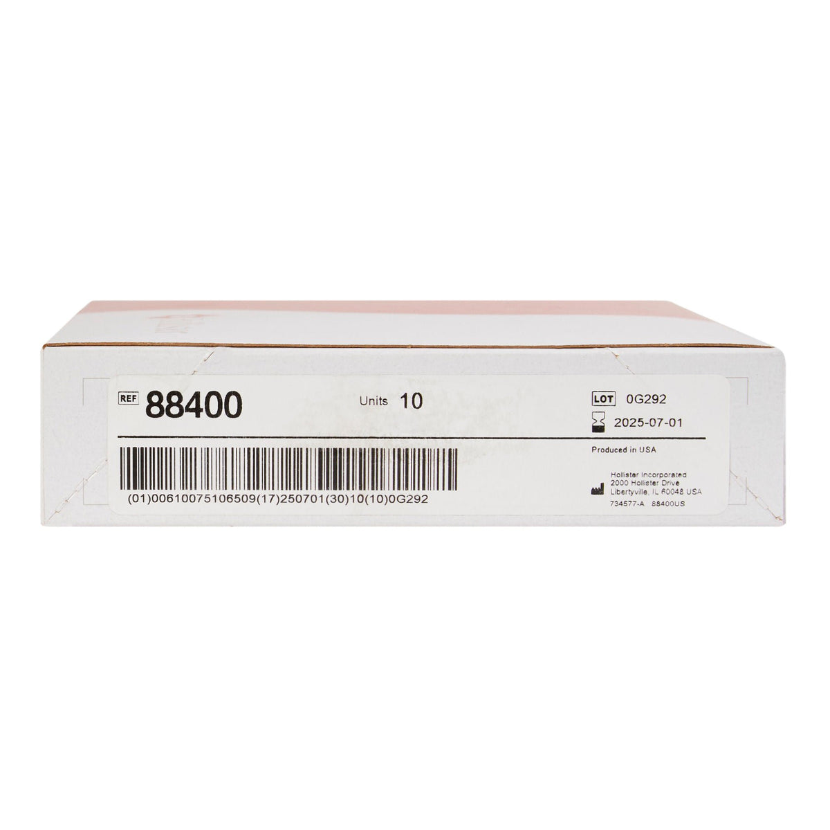 Premier™ 88400 1-Piece Transparent Colostomy Pouch, Cut to Fit Stomas up to 55mm
