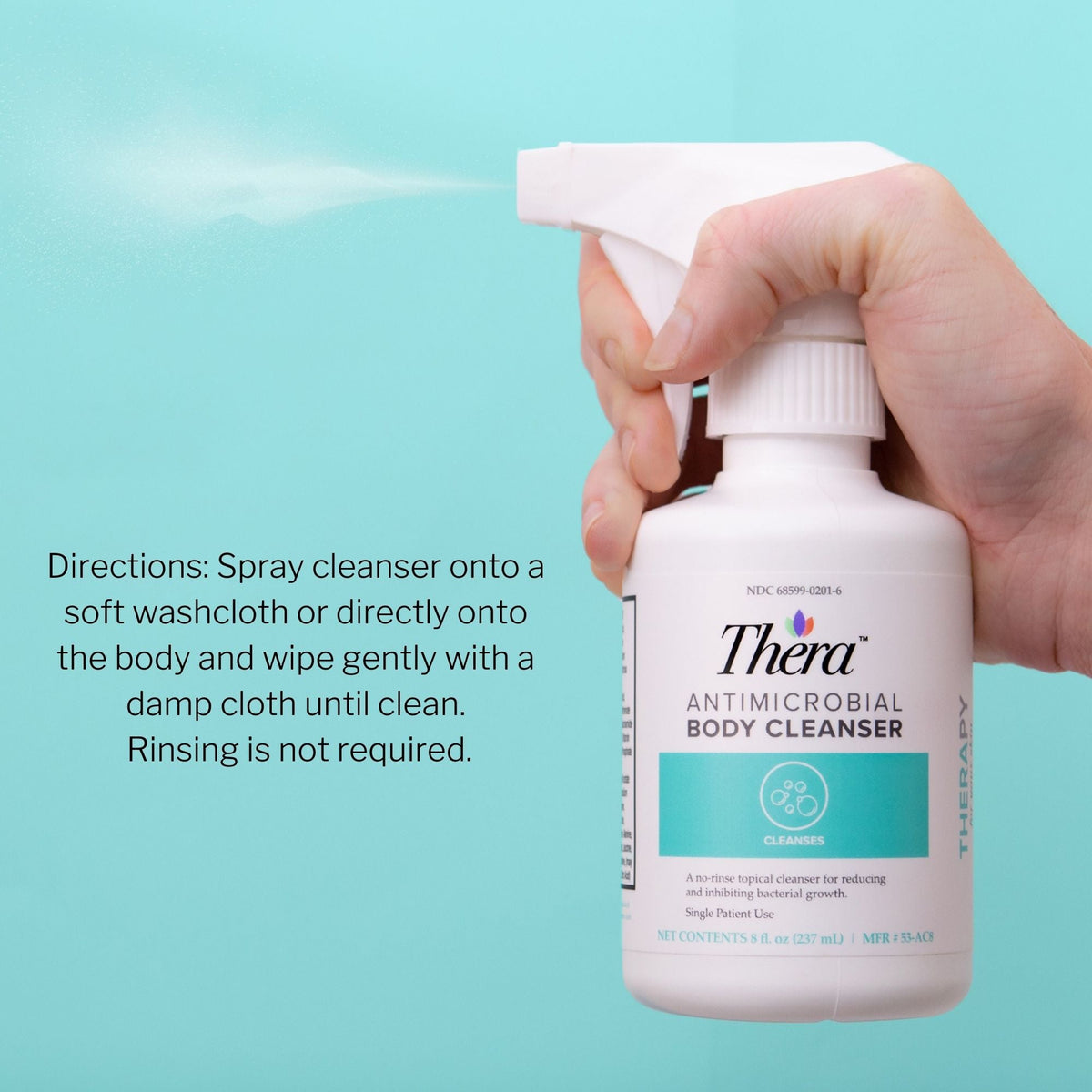 McKesson Thera® Antimicrobial Body Cleanser Spray